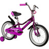 Детский велосипед NOVATRACK NOVARA 16” NEW фиолетовый 165ANOVARA.VL22